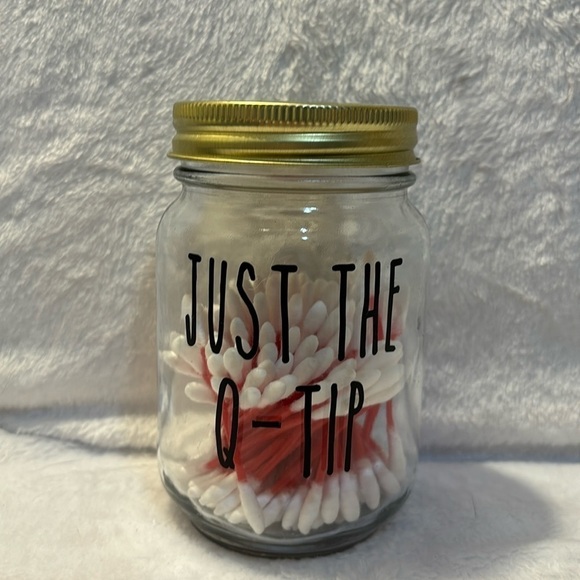 Other - Qtip Mason Jar